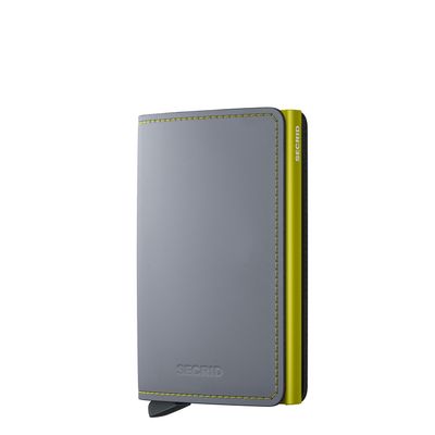 Secrid Miniwallet Matte grey & lime