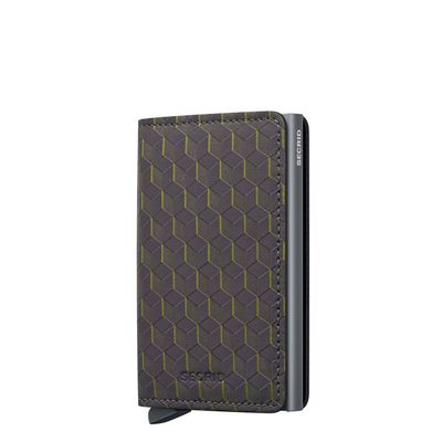 Secrid Slimwallet Optical grey-yellow
