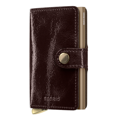 Secrid Miniwallet Naplak mahogany