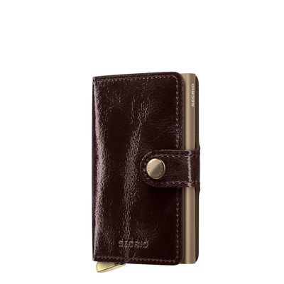 Secrid Miniwallet Naplak mahogany