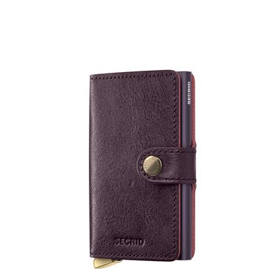 Secrid Miniwallet Basco bordeaux