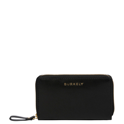 Burkely Vintage Veda Medium Zip Around Wallet black