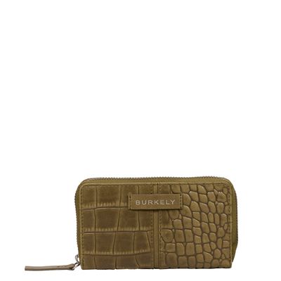 Burkely Cool Colbie Medium Zip Around Wallet olive