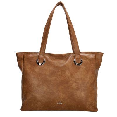 Charm London Liberty Laptopbag 17.3" cognac