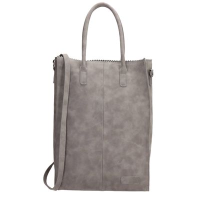 Zebra Trends Natural Bag Rosa XL Shopper mid grey