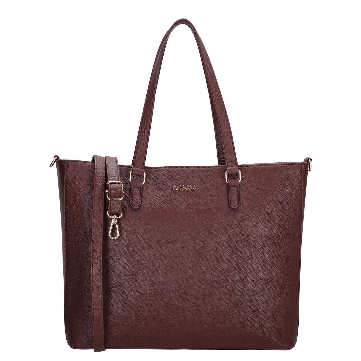 Charm London Birmingham laptoptas rood