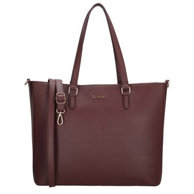 Charm London Birmingham Shopper red