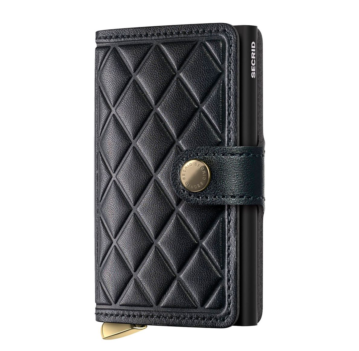 Secrid Miniwallet Emboss Diamond V2 black pasjeshouder