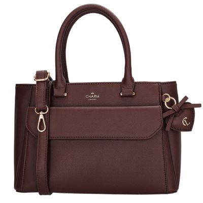 Charm London Cambridge Handbag red
