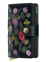 Secrid Miniwallet Stitch Floral V2 black
