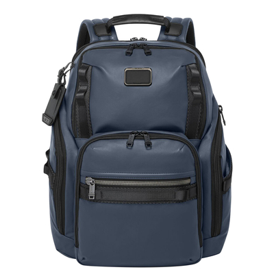 Tumi Alpha Bravo Search Backpack navy coated