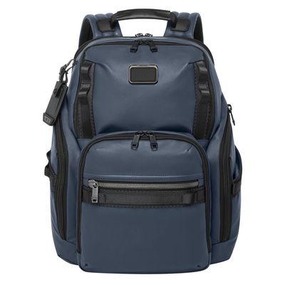 Tumi Alpha Bravo Search Backpack navy coated