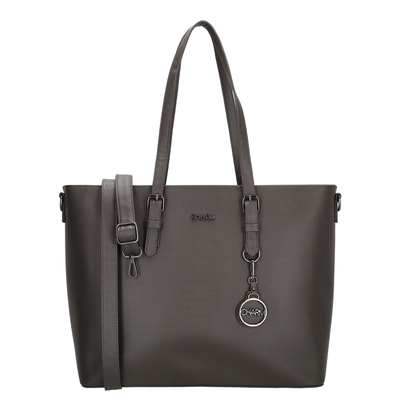 Charm London Birmingham Shopper grey