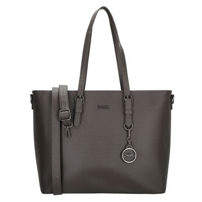 Charm London Birmingham Shopper grey