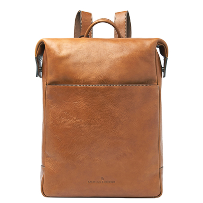 Castelijn & Beerens Laurens Backpack 15.6" RFID light brown