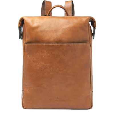 Castelijn & Beerens Laurens Backpack 15.6" RFID light brown