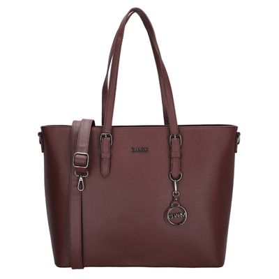Charm London Birmingham Shopper red