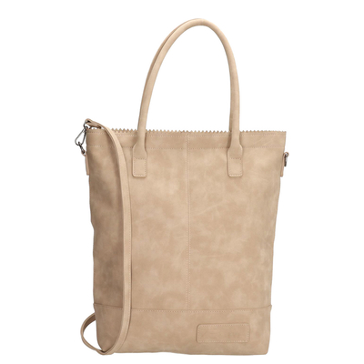 Zebra Trends Natural Bag Kartel Rits sand