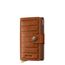 Secrid Miniwallet Emboss Lines V2 cognac