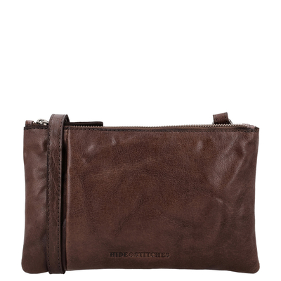 Hide & Stitches Westland Shoulderbag dark brown