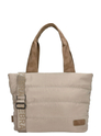 Zebra Trends Elske Puffer Small Shopper light taupe