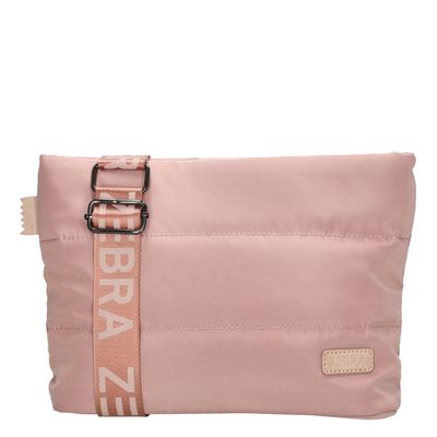 Zebra Trends Elske Puffer Crossbody Shoulderbag old pink