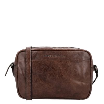 Hide & Stitches Westland Crossbody dark brown