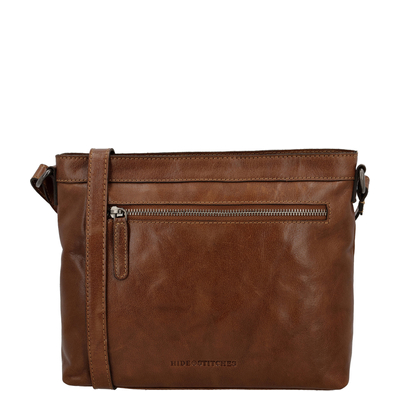 Hide & Stitches Westland Shoulderbag cognac