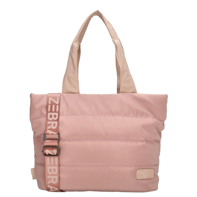 Zebra Trends Elske Puffer Small Shopper old pink