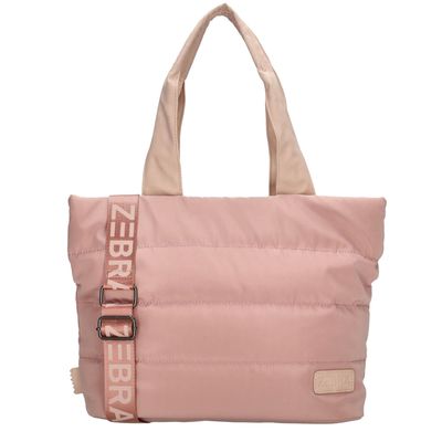 Zebra Trends Elske Puffer Small Shopper old pink