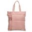 Zebra Trends Elske Puffer Shopper old rose