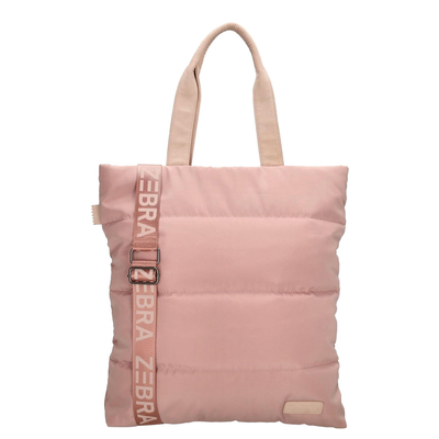 Zebra Trends Elske Puffer Shopper old rose