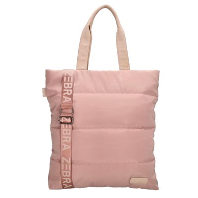 Zebra Trends Elske Puffer Shopper old rose