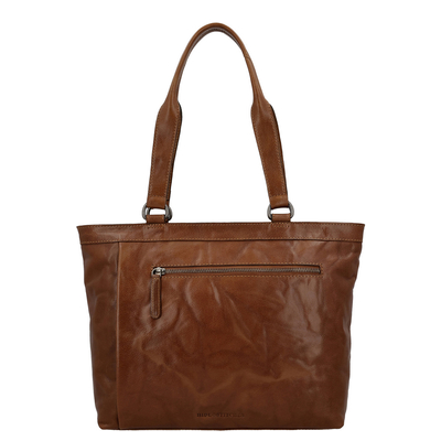 Hide & Stitches Westland Shopper cognac