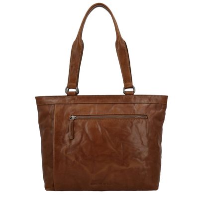 Hide & Stitches Westland Shopper cognac