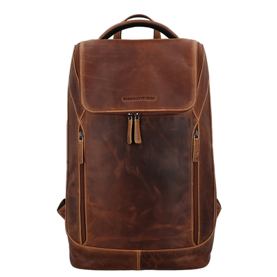Hide & Stitches Japura Backpack cognac