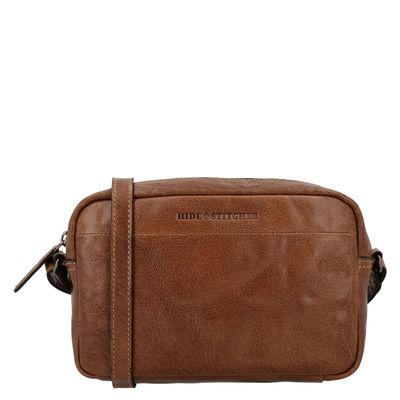 Hide & Stitches Westland Crossbody cognac
