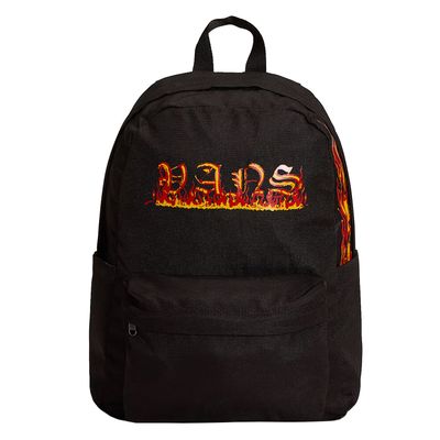 Vans Old Skool Grom Backpack black-flame