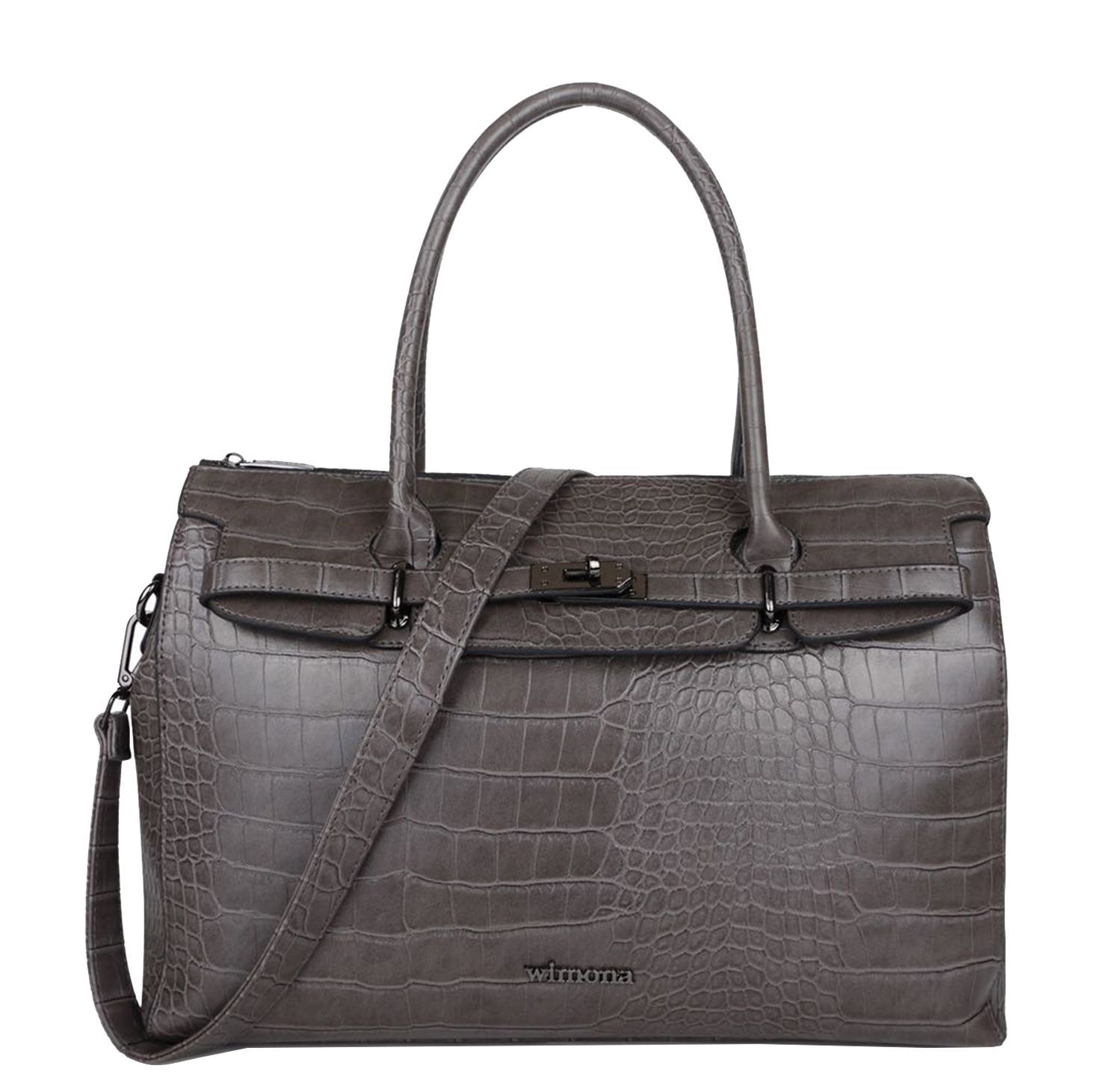 Wimona Sofia laptoptas grijs