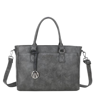 Wimona Carmina Laptop Shoulderbag 13.3" grey