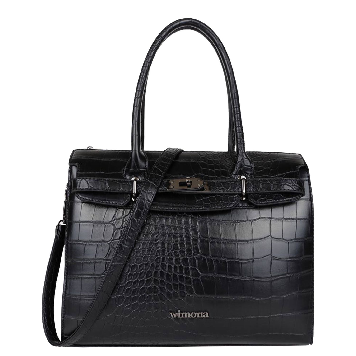 Wimona Liona handtas zwart