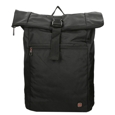 Enrico Benetti Cornell 17" Rolltop Backpack black