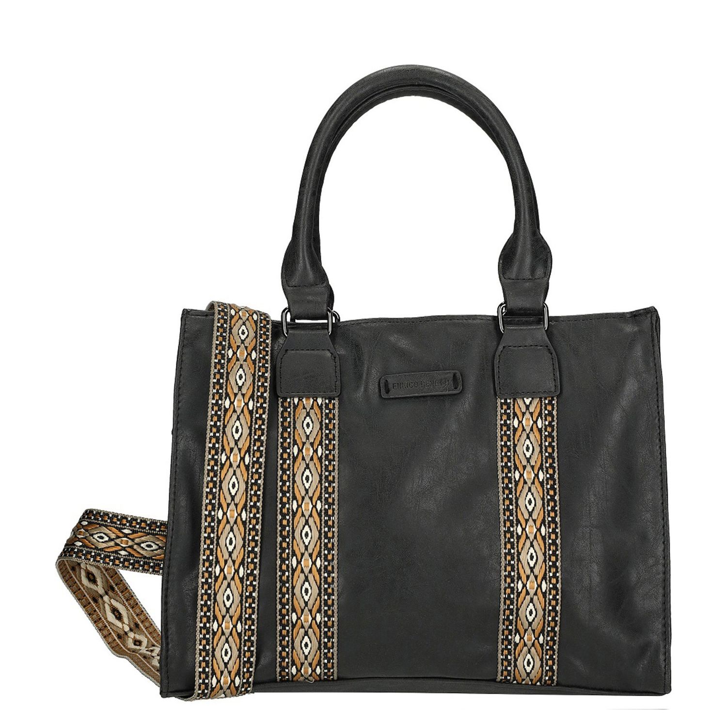 Enrico Benetti schoudertas zwart