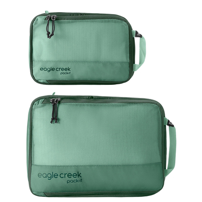 Eagle Creek Pack-It Reveal Kompressions-Packwürfel Set S/M willow