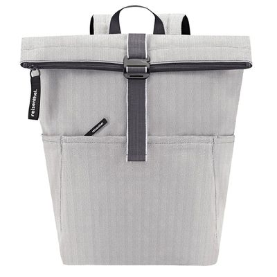 Reisenthel Rolltop Backpack herringbone grey