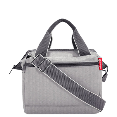 Reisenthel Allrounder Cross Shoulderbag herringbone grey