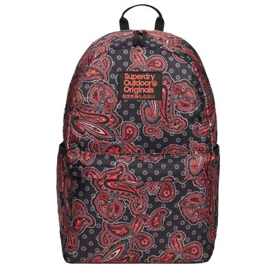 Superdry Printed Montana Backpack vintage paisley black