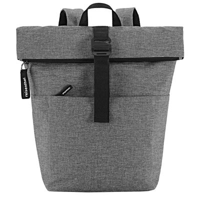 Reisenthel Rolltop Backpack herringbone twist silver