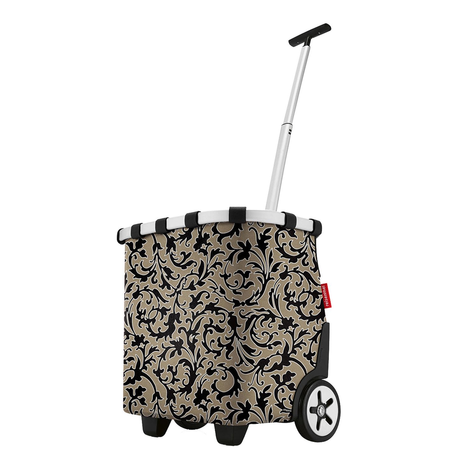 Reisenthel Carrycruiser Boodschappentrolley - 40L - Baroque Marble Zwart