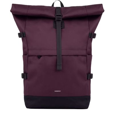 Sandqvist Icon Rolltop Backpack L cabernet